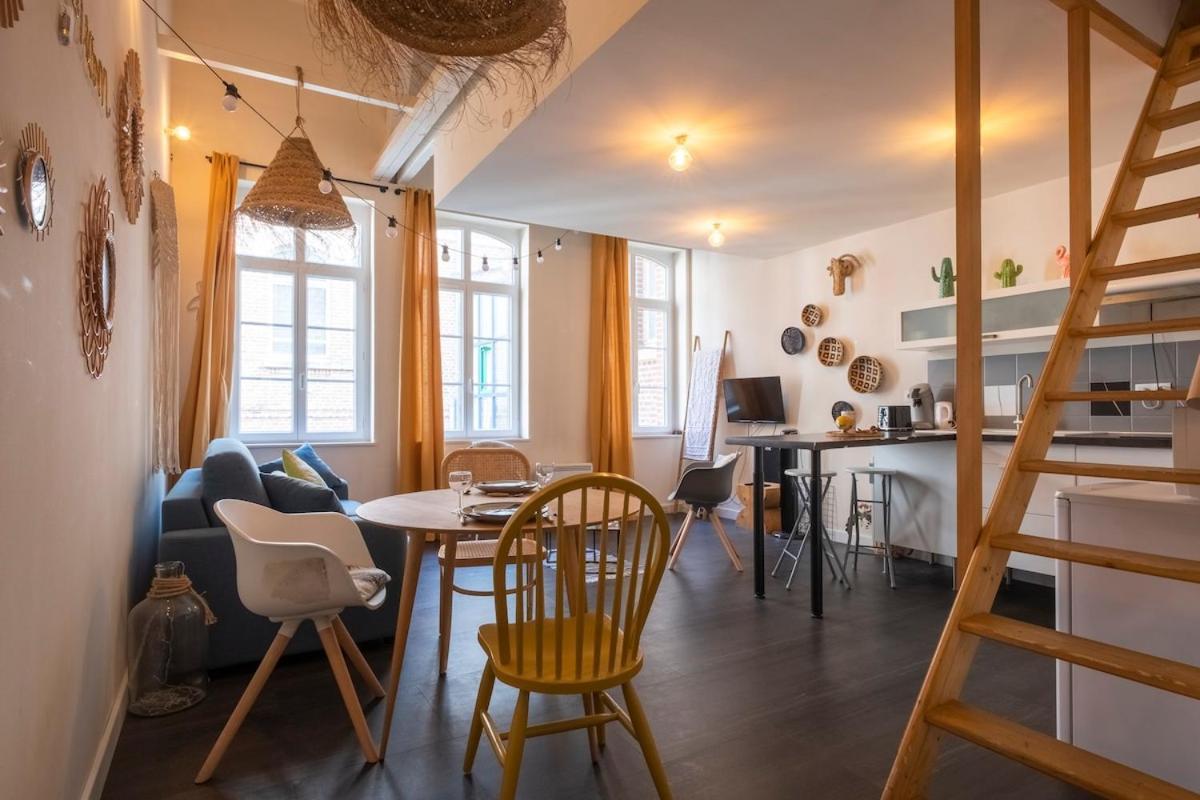 Appartement Chez Alphonse ~ Duplex ~ Centre-ville Amiens